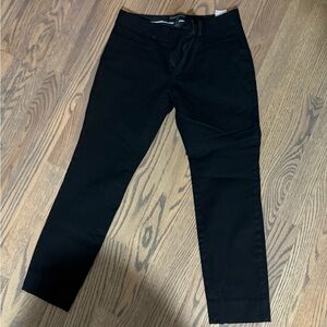 BANANA REPUBLIC SLOAN PANTS size 0 petite black